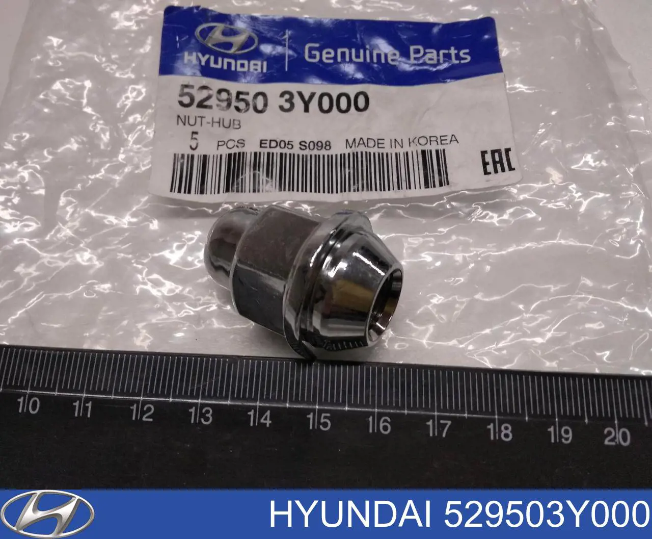 Porca de roda Hyundai/Kia 529503Y000 preço, a partir de 3,42 USD