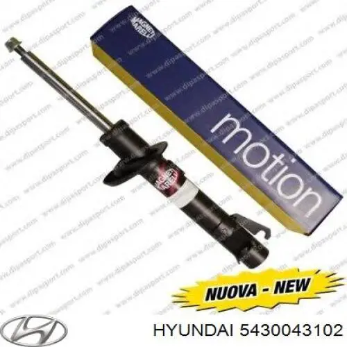 5430043102 Hyundai/Kia Amortecedor dianteiro
