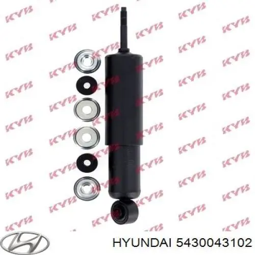 Amortecedor dianteiro Hyundai/Kia 5430043102 preço, a partir de 46,68 USD