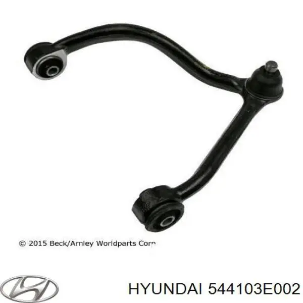 Braço oscilante superior esquerdo de suspensão dianteira Hyundai/Kia 544103E002 preço, a partir de 64,70 USD