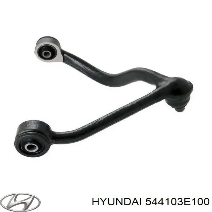 544103E100 Hyundai/Kia Braço oscilante superior esquerdo de suspensão dianteira