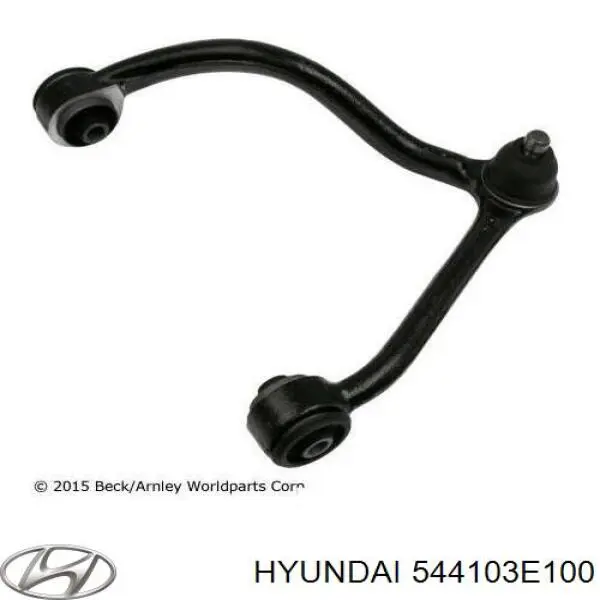 Braço oscilante superior esquerdo de suspensão dianteira Hyundai/Kia 544103E100 preço, a partir de 64,70 USD
