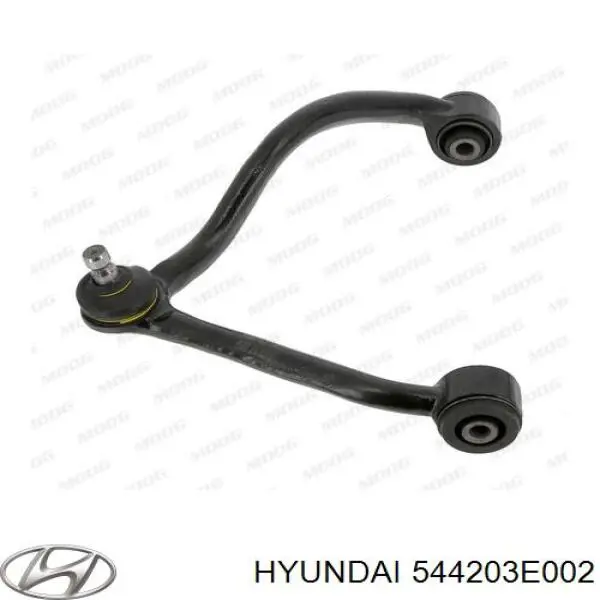 Compre 544203E002 Hyundai/Kia Braço oscilante superior direito de suspensão dianteira