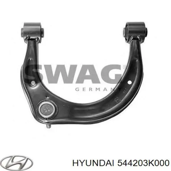 Braço oscilante superior direito de suspensão dianteira Hyundai/Kia 544203K000 preço, a partir de 61,26 USD
