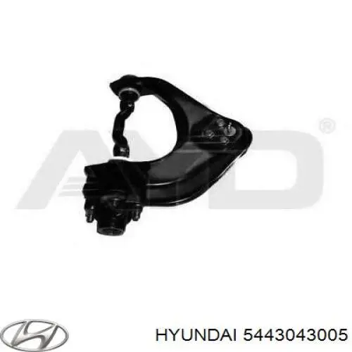 Braço oscilante superior direito de suspensão dianteira Hyundai/Kia 5443043005 preço, a partir de 104,28 USD