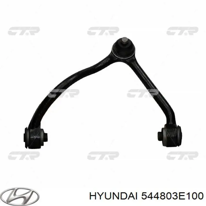 544803E100 Hyundai/Kia Bloco silencioso dianteiro do braço oscilante superior