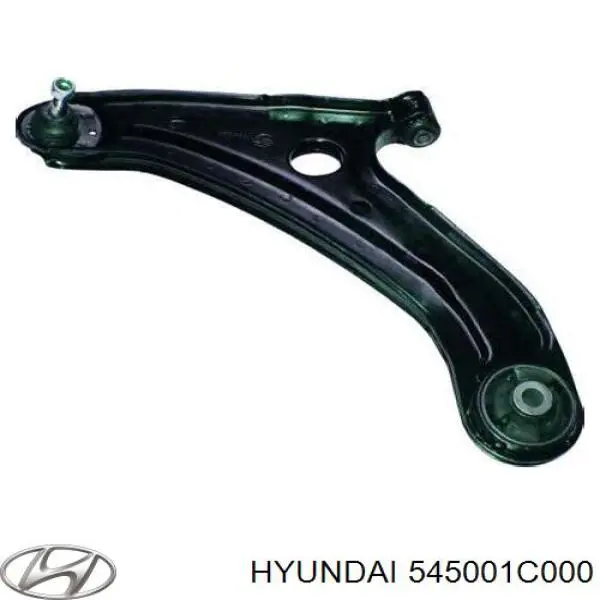 Compre 545001C000 Hyundai/Kia Braço oscilante inferior esquerdo de suspensão dianteira