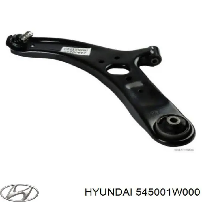 Compre 545001W000 Hyundai/Kia Braço oscilante inferior esquerdo de suspensão dianteira