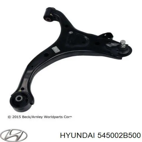 Braço oscilante inferior esquerdo de suspensão dianteira Hyundai/Kia 545002B500 preço, a partir de 71,65 USD