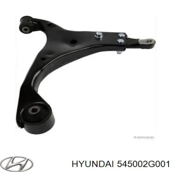 Compre 545002G001 Hyundai/Kia Braço oscilante inferior esquerdo de suspensão dianteira