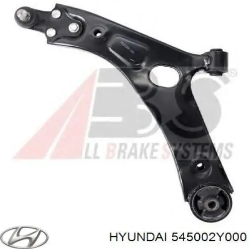 Compre 545002Y000 Hyundai/Kia Braço oscilante inferior esquerdo de suspensão dianteira