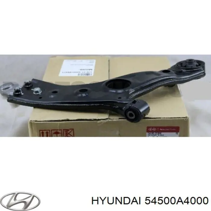 Braço oscilante inferior esquerdo de suspensão dianteira Hyundai/Kia 54500A4000 preço, a partir de 100,24 USD