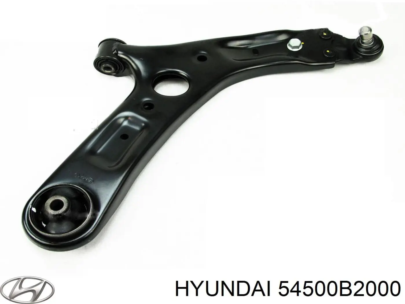 54500B2000 Hyundai/Kia Braço oscilante inferior esquerdo de suspensão dianteira