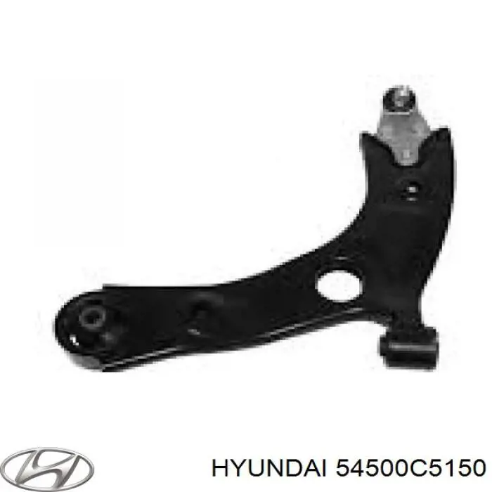 54500C5150 Hyundai/Kia Braço oscilante inferior esquerdo de suspensão dianteira