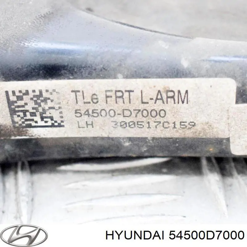 Braço oscilante inferior esquerdo de suspensão dianteira Hyundai/Kia 54500D7000 preço, a partir de 80,02 USD