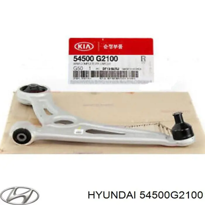 Braço oscilante inferior esquerdo de suspensão dianteira Hyundai/Kia 54500G2100 preço, a partir de 120,88 USD