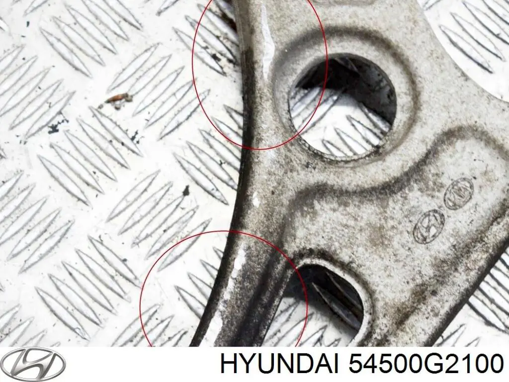 Compre 54500G2100 Hyundai/Kia Braço oscilante inferior esquerdo de suspensão dianteira