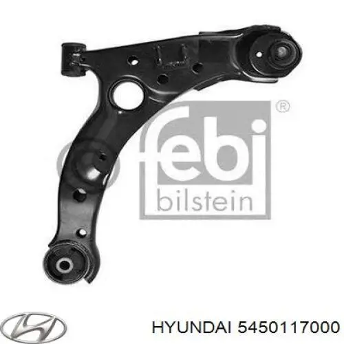 Compre 5450117000 Hyundai/Kia Braço oscilante inferior direito de suspensão dianteira
