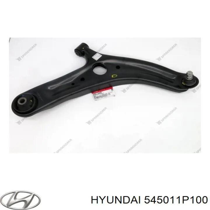Compre 545011P100 Hyundai/Kia Braço oscilante inferior direito de suspensão dianteira