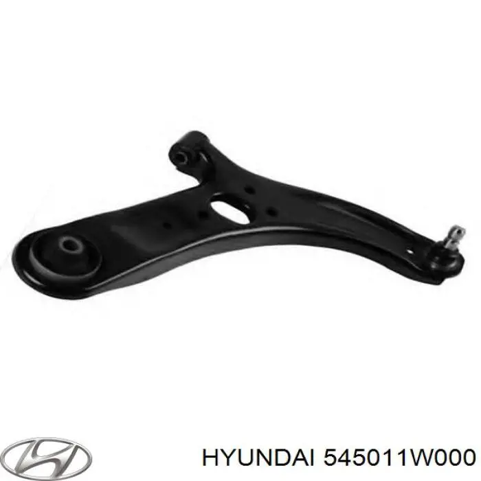 Compre 545011W000 Hyundai/Kia Braço oscilante inferior direito de suspensão dianteira
