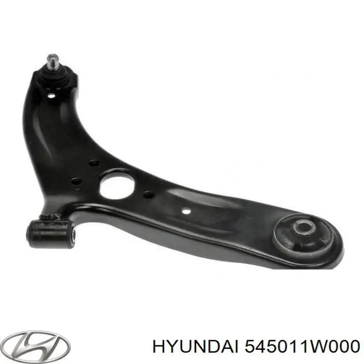 Braço oscilante inferior direito de suspensão dianteira Hyundai/Kia 545011W000 preço, a partir de 83,43 USD