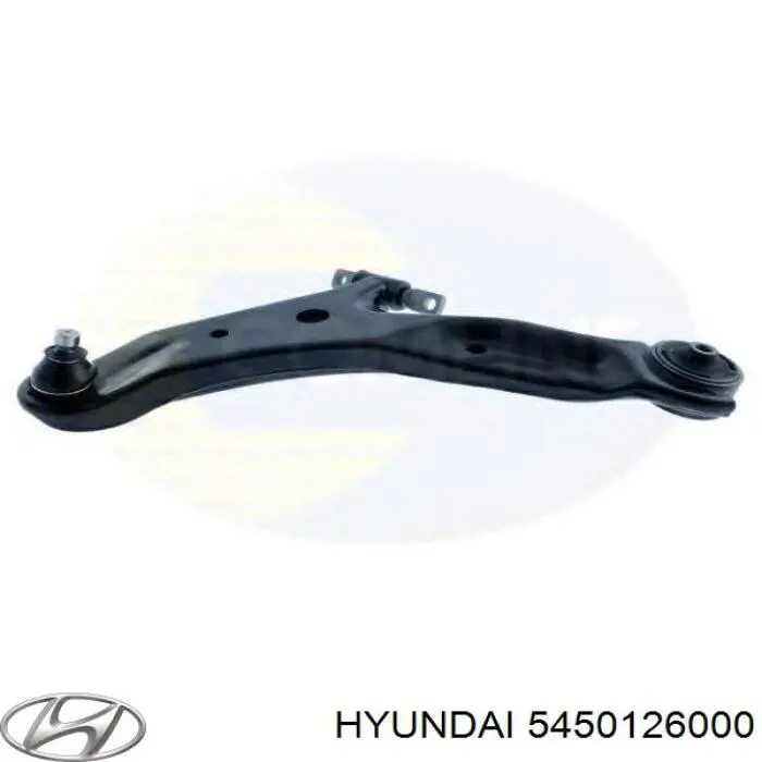 Compre 5450126000 Hyundai/Kia Braço oscilante inferior esquerdo de suspensão dianteira
