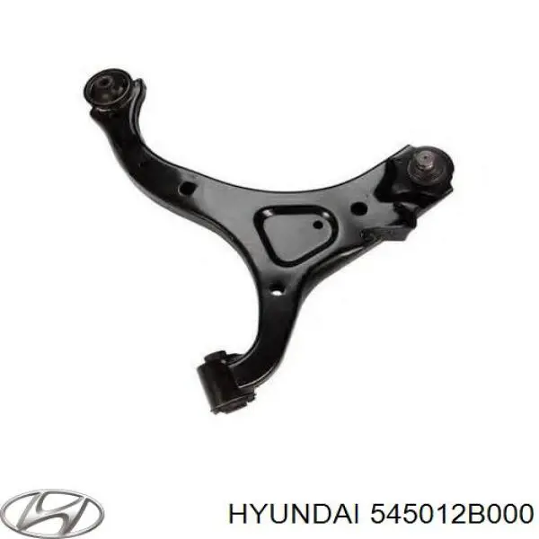 Braço oscilante inferior direito de suspensão dianteira Hyundai/Kia 545012B000 preço, a partir de 76,65 USD