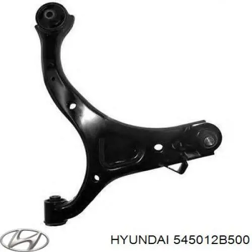 Braço oscilante inferior direito de suspensão dianteira Hyundai/Kia 545012B500 preço, a partir de 120,88 USD