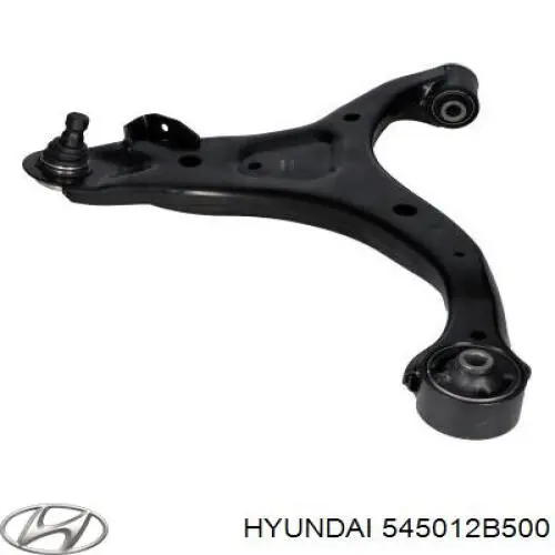 Compre 545012B500 Hyundai/Kia Braço oscilante inferior direito de suspensão dianteira