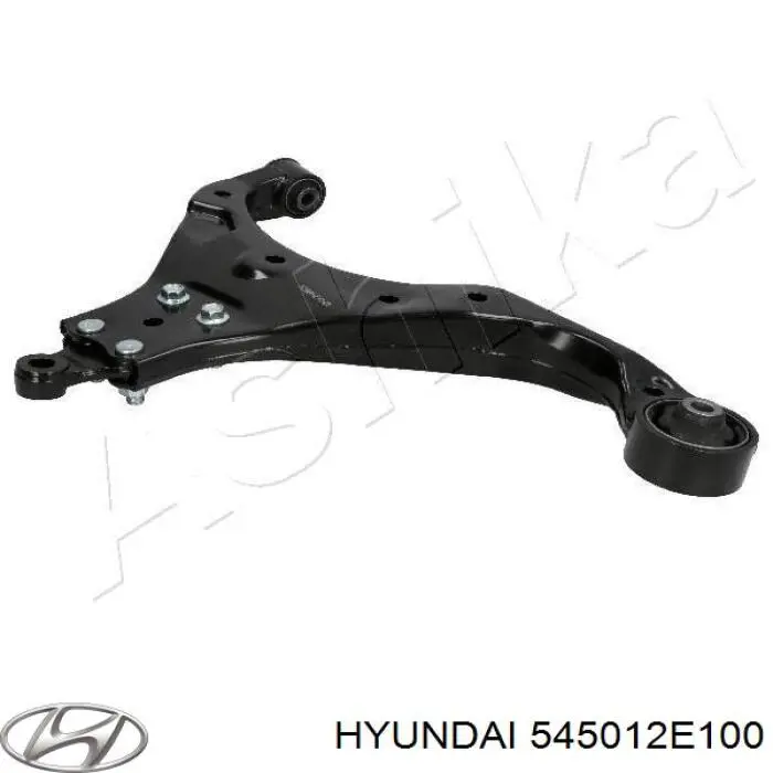 Compre 545012E100 Hyundai/Kia Braço oscilante inferior direito de suspensão dianteira