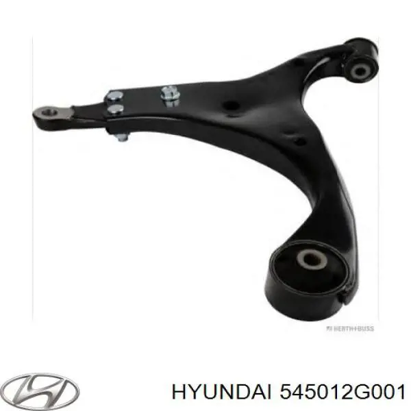 Compre 545012G001 Hyundai/Kia Braço oscilante inferior direito de suspensão dianteira