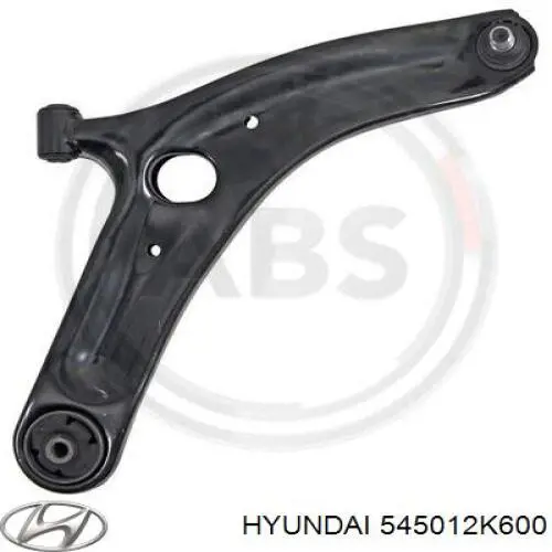 Braço oscilante inferior direito de suspensão dianteira Hyundai/Kia 545012K600 preço, a partir de 80,00 USD
