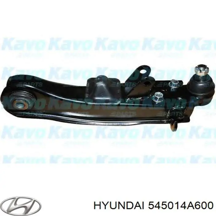 545014A600 Hyundai/Kia Braço oscilante inferior direito de suspensão dianteira