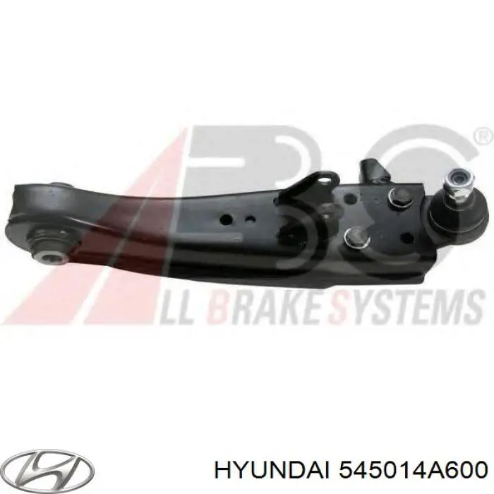Braço oscilante inferior direito de suspensão dianteira Hyundai/Kia 545014A600 preço, a partir de 62,99 USD