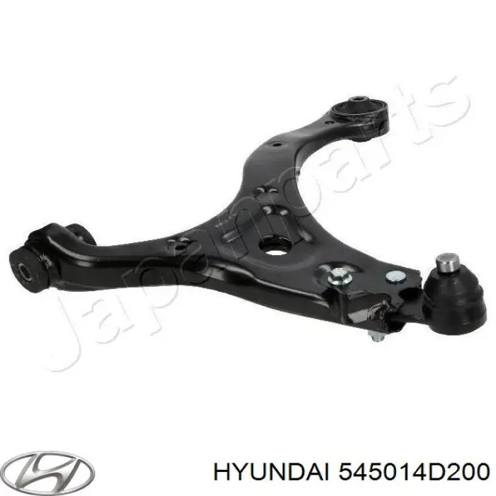 Braço oscilante inferior direito de suspensão dianteira Hyundai/Kia 545014D200 preço, a partir de 105,74 USD