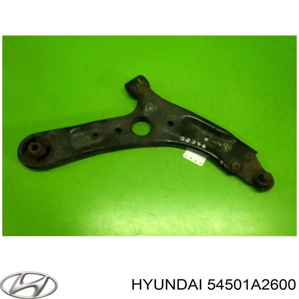 54501A2600 Hyundai/Kia Braço oscilante inferior direito de suspensão dianteira