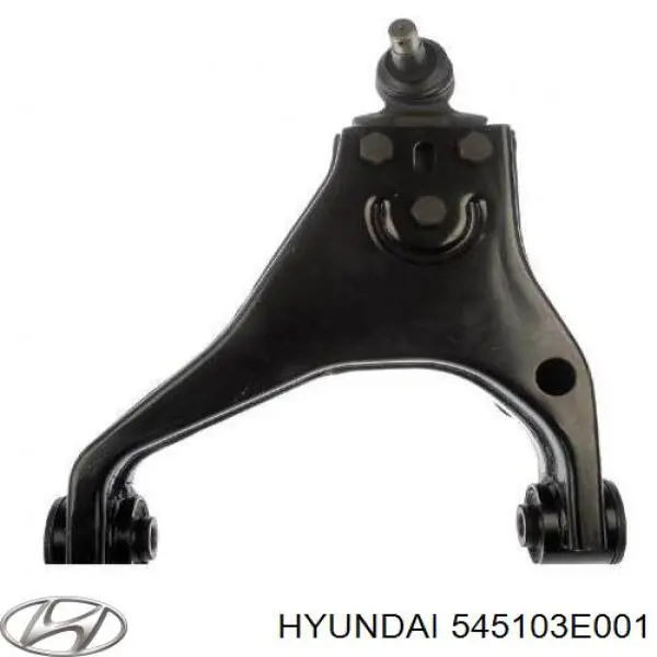 Braço oscilante inferior esquerdo de suspensão dianteira Hyundai/Kia 545103E001 preço, a partir de 78,32 USD