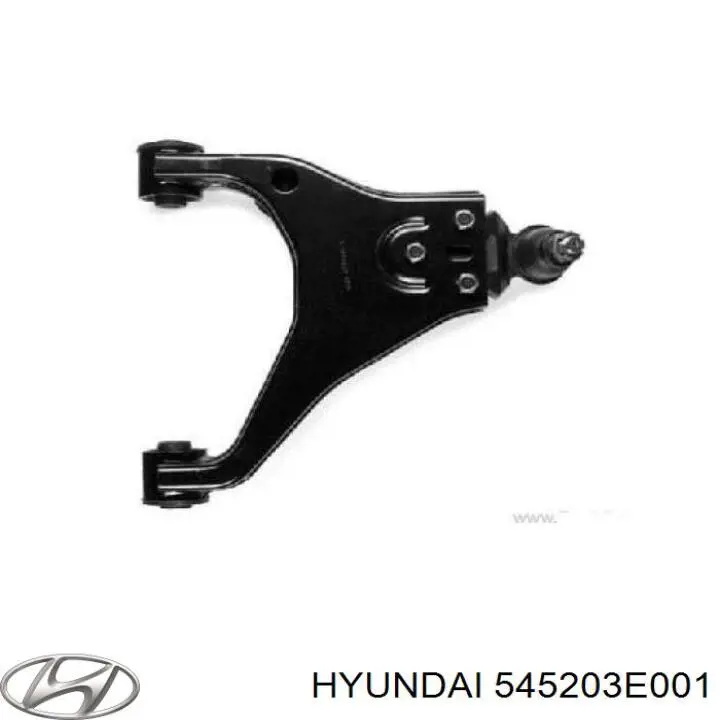 Compre 545203E001 Hyundai/Kia Braço oscilante inferior direito de suspensão dianteira