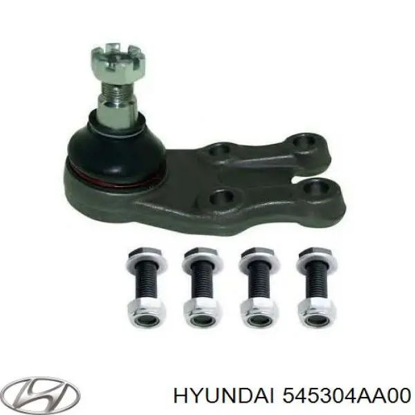 545304AA00 Hyundai/Kia Suporte de esfera inferior