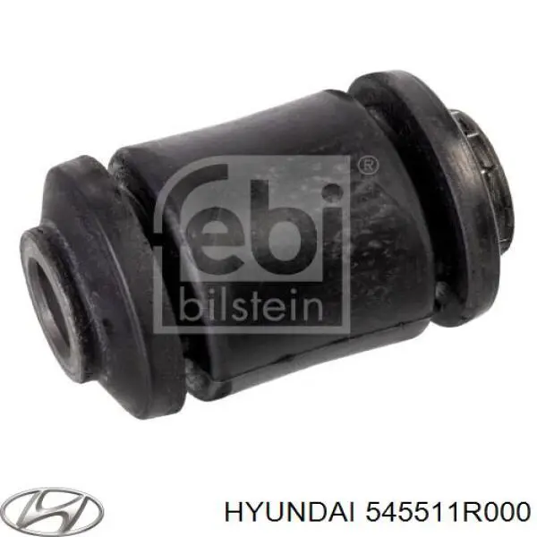 545511R000 Hyundai/Kia Bloco silencioso dianteiro do braço oscilante inferior