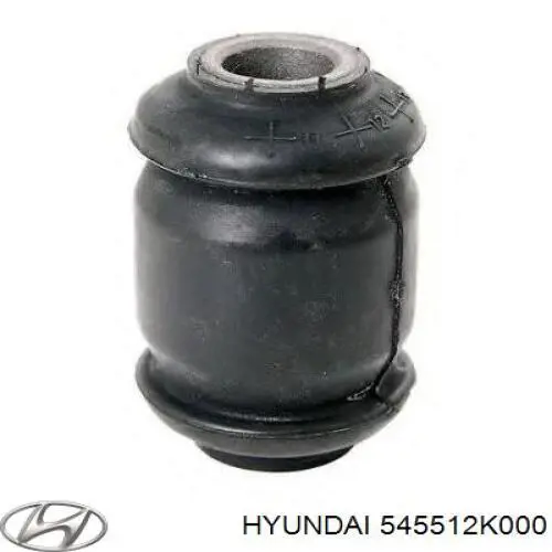 545512K000 Hyundai/Kia Bloco silencioso dianteiro do braço oscilante inferior