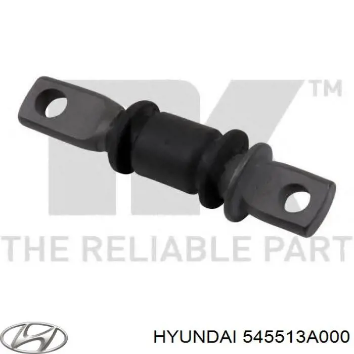 Compre 545513A000 Hyundai/Kia Bloco silencioso dianteiro do braço oscilante inferior