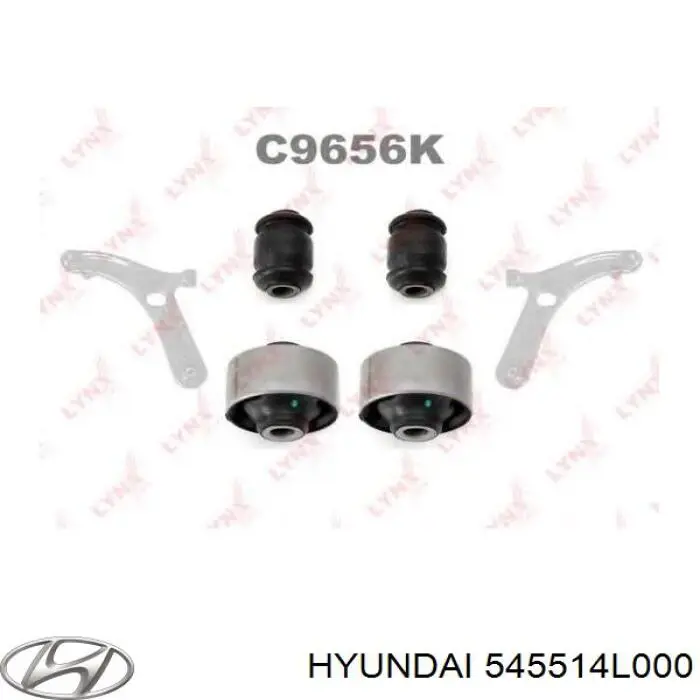 Bloco silencioso dianteiro do braço oscilante inferior Hyundai/Kia 545514L000 preço, a partir de 4,43 USD