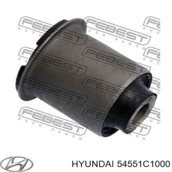 Bloco silencioso dianteiro do braço oscilante inferior Hyundai/Kia 54551C1000 preço, a partir de 15,57 USD