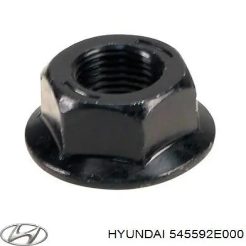 545592E000 Hyundai/Kia Porca da haste de amortecedor dianteiro