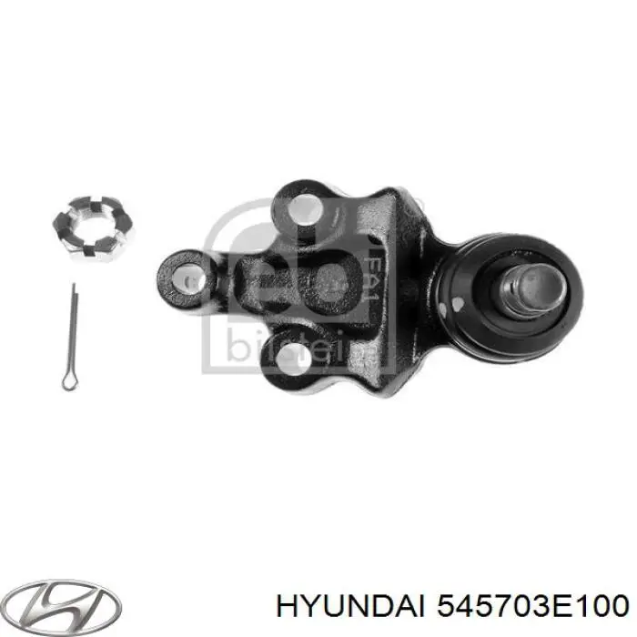 545703E100 Hyundai/Kia Suporte de esfera inferior