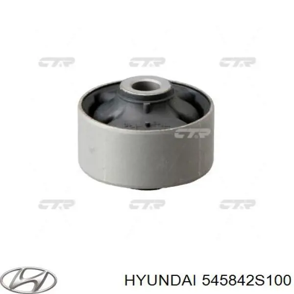 545842S100 Hyundai/Kia Bloco silencioso dianteiro do braço oscilante inferior