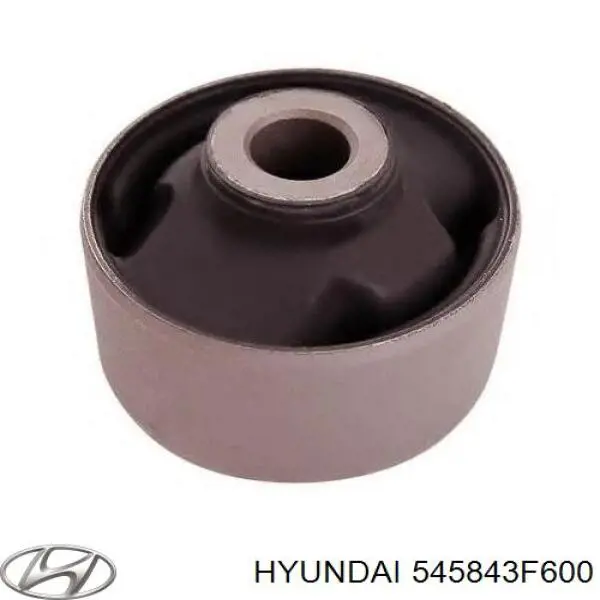 545843F600 Hyundai/Kia Bloco silencioso dianteiro do braço oscilante inferior