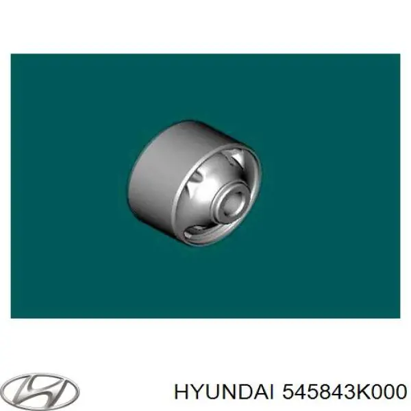 Bloco silencioso dianteiro do braço oscilante inferior Hyundai/Kia 545843K000 preço, a partir de 10,16 USD