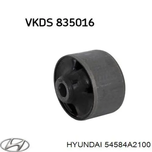 54584A2100 Hyundai/Kia Bloco silencioso dianteiro do braço oscilante inferior